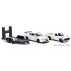 Maisto DATSUN 620 PICK-UP 1973 WITH SKYLINE GT-R (R34) 1999 + TRAILER