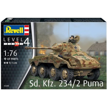 Revell Sd.Kfz.234/2 Puma makett