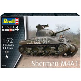 Revell Sherman M4A1 makett