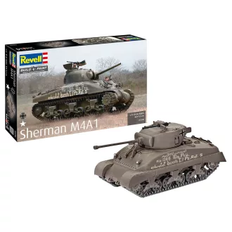 Revell - Sherman M4A1 harcjármű makett