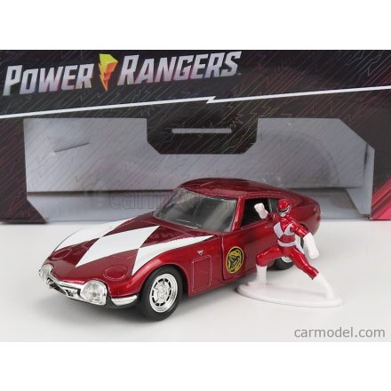 JADA TOYOTA 2000GT COUPE 1967 WITH POWER RANGERS FIGURE
