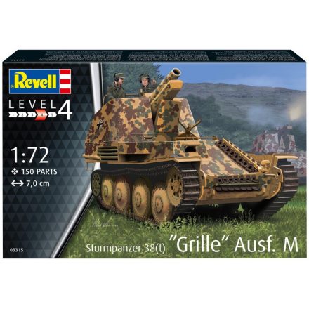 Revell Sturmpanzer 38(t) Grille Ausf.M makett