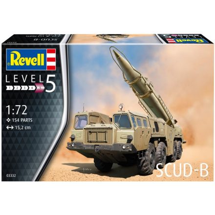 Revell SCUD-B with MAZ-543 transport and launcher makett