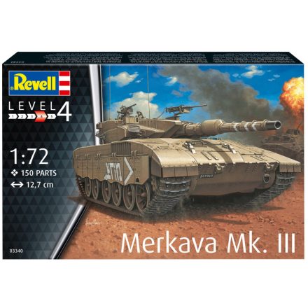 Revell Merkava Mk.III makett