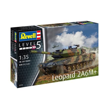 Revell Leopard 2 A6M+ makett
