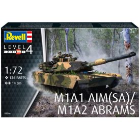 Revell M1A2 Abrams makett