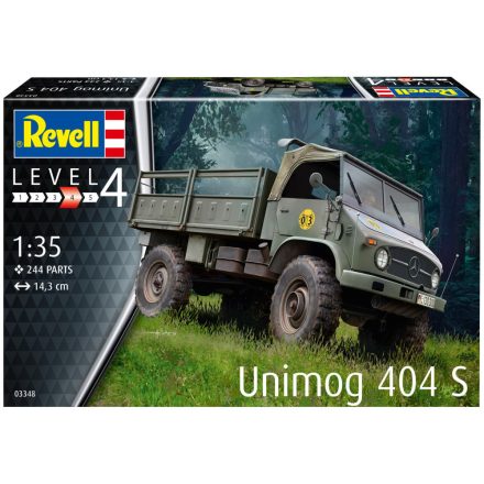 Revell Unimog 404 S makett