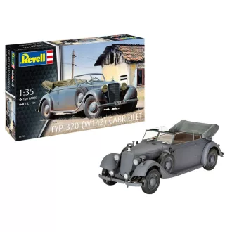 Revell - Typ 320 (W142) Cabriolet autó makett