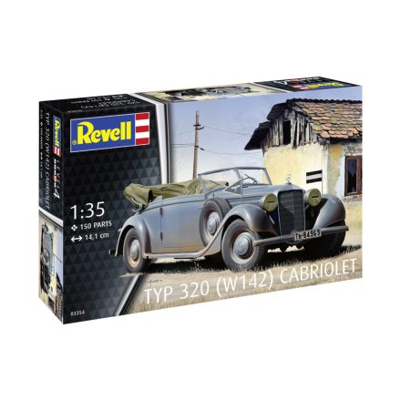 Revell Typ 320 (W142) Cabriolet makett