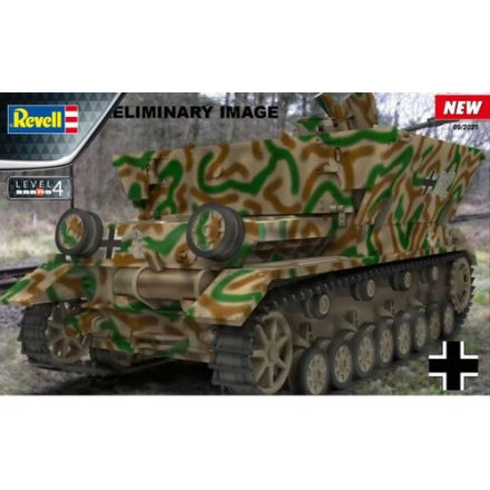 Revell German Flakpanzer IV - Möbelwagen 3,7 cm Flak 43 makett