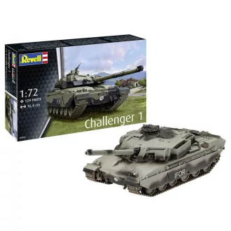Revell - Challenger 1 harcjármű makett