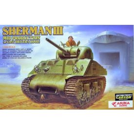 Asuka British Sherman III Mid Production makett