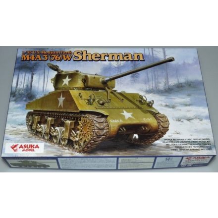 Asuka M4A3 (76)W Sherman makett