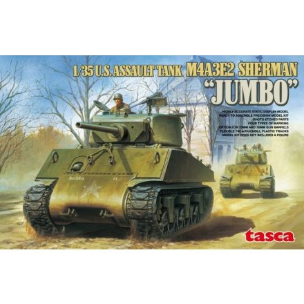 Asuka M4A3E2 Sherman Jumbo makett