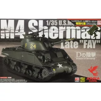 Asuka Medium Tank M4 Sherman late "FAY" makett