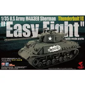 Asuka M4A3E8 Sherman Thunderbolt VII makett