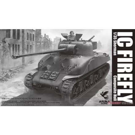 Asuka Sherman IC Firefly Composite Hull makett