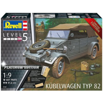 Revell Kübelwagen Typ 82 1:9 makett