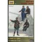 Zvezda Soviet tank crew WWII - 4 figures figurakészlet