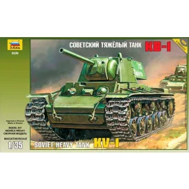 Zvezda Soviet Heavy Tank KV-1 makett