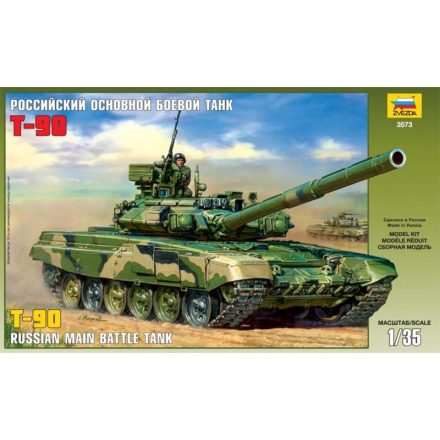 Zvezda T-90 Russian MBT makett