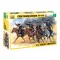 Zvezda SOVIET COSSACKS W/ HORSES, WWII 4 figures figurakészlet