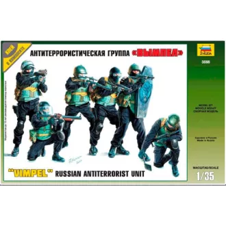   Zvezda Russian Antiterrorist Group "Vimpel" - 6 figures figurakészlet
