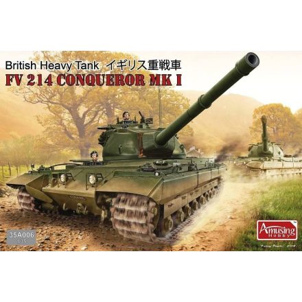 Amusing Hobby British Heavy Tank FV214 Conqueror Mk I makett