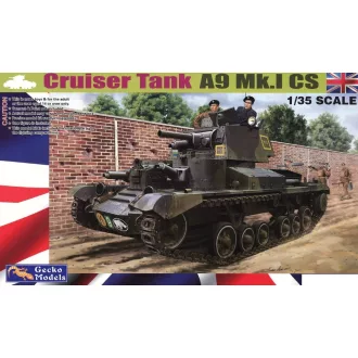   Gecko Models Cruiser Tank Mk. I CS, A9Mk.I CS - harckocsi makett