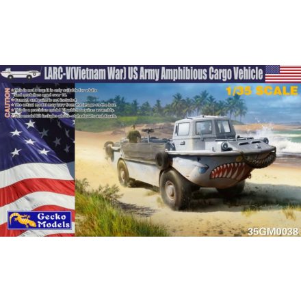 Gecko Models LARC-V Vietnam War US Army Amphibious Cargo Vehiclemakett