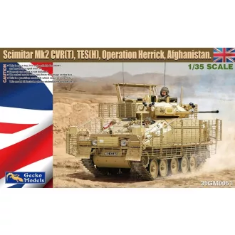   Gecko Models Scimitar Mk2 CVR(T), TES(H), Operation Herrick, Afghanistan - harckocsi makett
