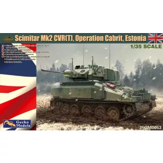   Gecko Models Scimitar Mk2 CVR(T), Operation Cabrit, Estonia - harckocsi makett