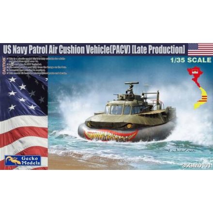 Gecko Models US Navy Patrol Air Cushion Vehicle (PACV) Late Production makett