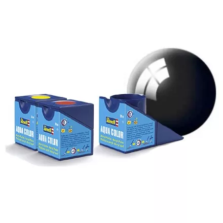 Revell Aqua Color 7 Black Gloss