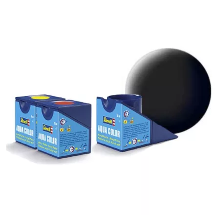 Revell Aqua Color 8 Black Matt
