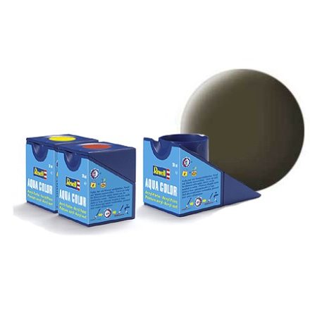 Revell Aqua Color 40 Black Green Matt