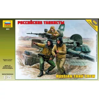 Zvezda RUSSIAN MODERN TANK CREW - 3 figures figurakészlet