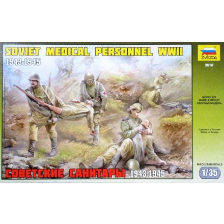 Zvezda Military Soviet Medical Personnel WWII