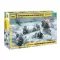 Zvezda German Infantry (Eastern Front 1941/1942) - 4 figures figurakészlet