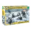 Zvezda German Infantry (Eastern Front 1941/1942) - 4 figures figurakészlet