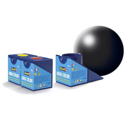 Revell Aqua Color 302 Black Silk