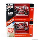Maisto DUCATI SET 2X DESMOSEDICI GP23 TEAM LENOVO N 1 WORLD CHAMPION MOTOGP SEASON 2023 FRANCESCO BAGNAIA + N 23 MOTOGP SEASON 2023 ENEA BASTIANINI