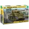 Zvezda American medium tank M4A2(76)W "Sherman" harcjármű makett
