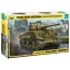 Zvezda American medium tank M4A2(76)W "Sherman" harcjármű makett