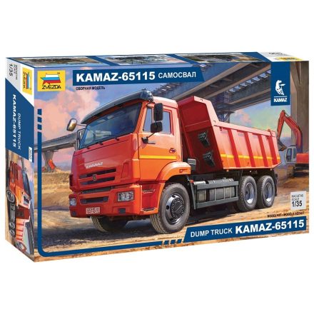 Zvezda KAMAZ 65115 Dump Truck makett