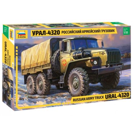 Zvezda Ural 4320 Truck makett
