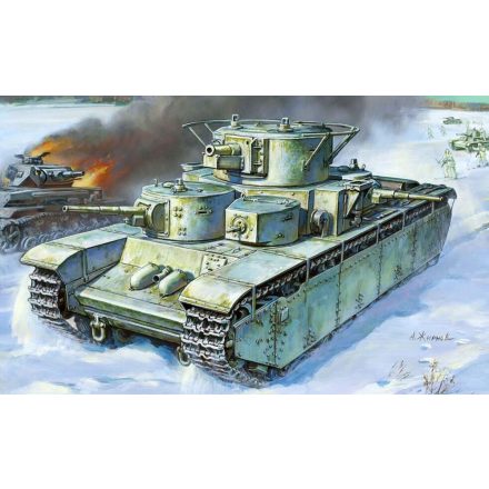 Zvezda T-35 Heavy Soviet Tank makett