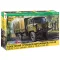 Zvezda Soviet all-wheel drive truck GAZ-66 katonai jármű makett