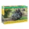 Zvezda German Motorcycle Zündapp K800 With Sidecar And Crew makett