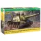 Zvezda Soviet self-propelled gun ISU-152 harcjármű makett